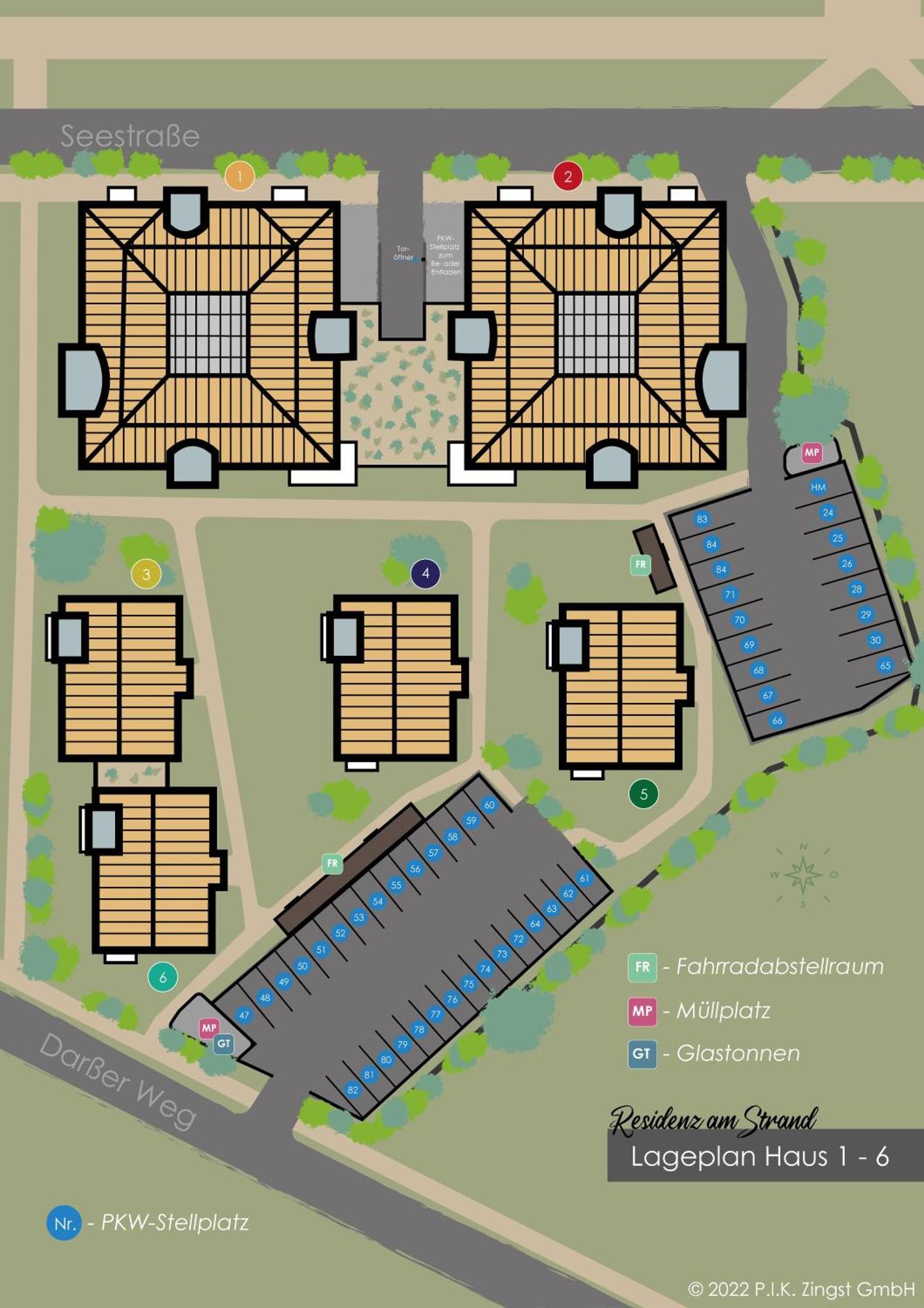 Residenz Am Strand Wohnung 2-36 Zingst Exterior foto